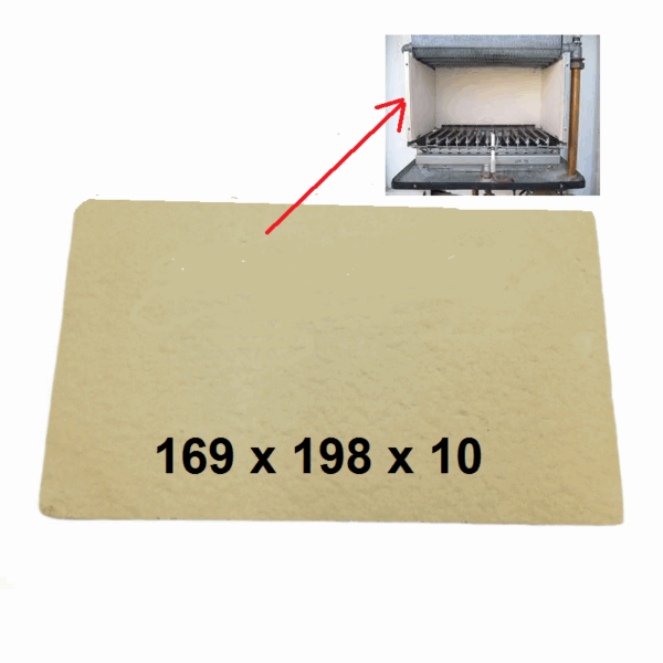 PANNELLO ISOLANTE X INTERNO BRUCIATORE